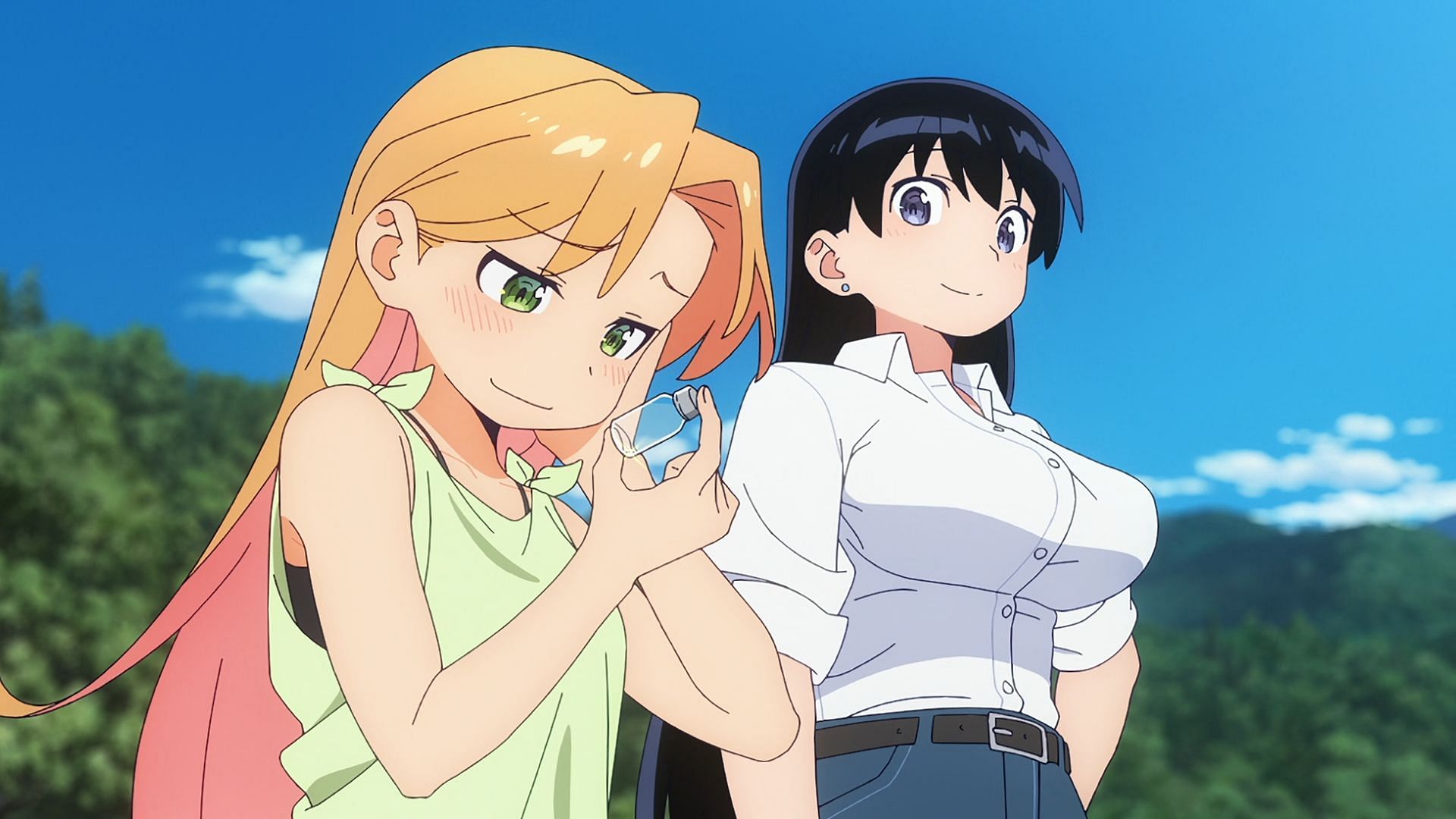 Ruri and Nagi as seen in Ruri Rocks (Image via Studio Bind)